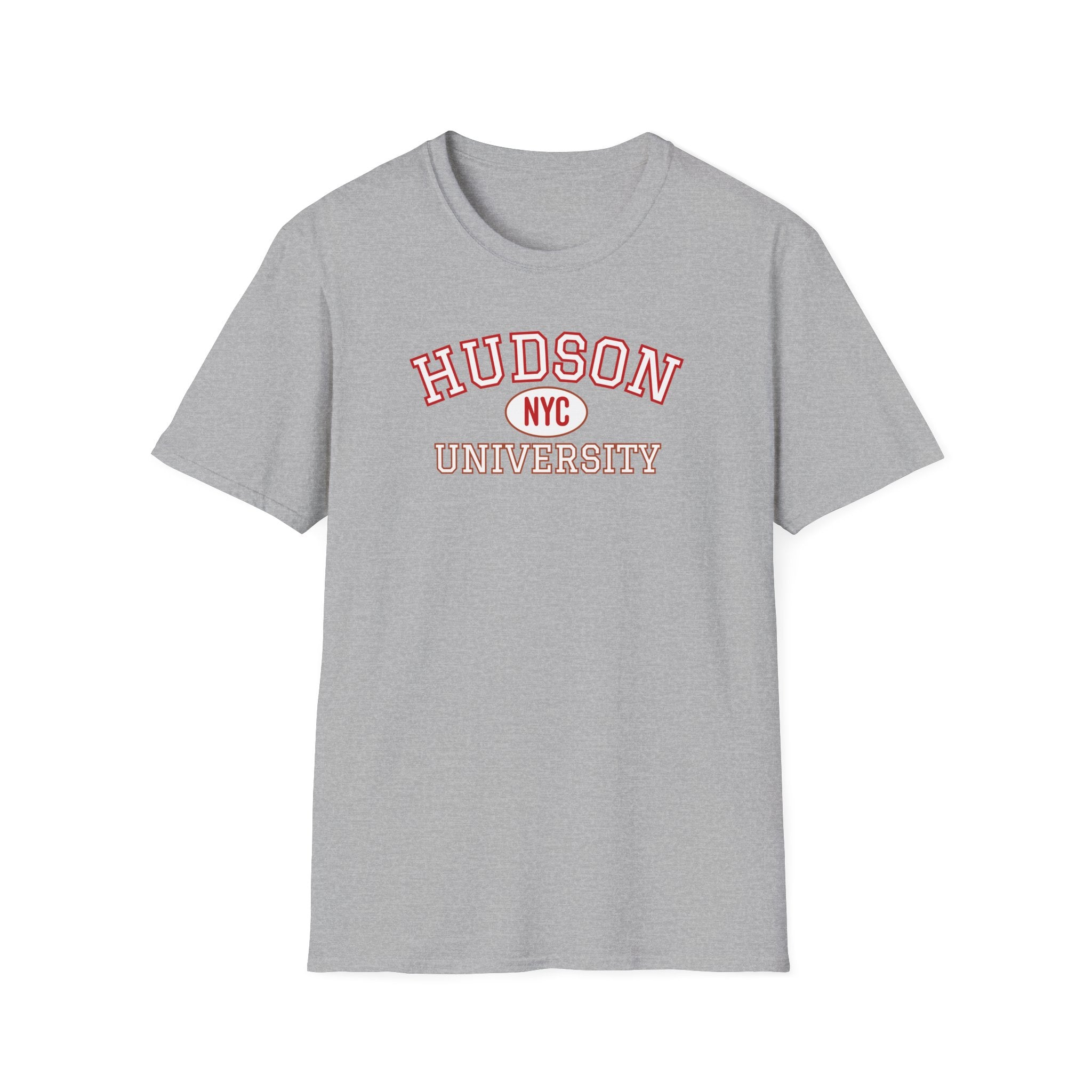 Hudson University NYC T‑Shirt — Vintage Collegiate Crew Tee