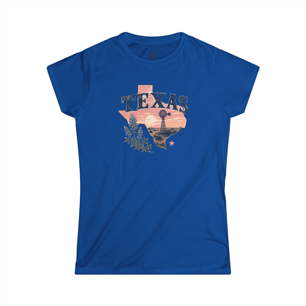 Texas Wildflower Vintage Women's Tee