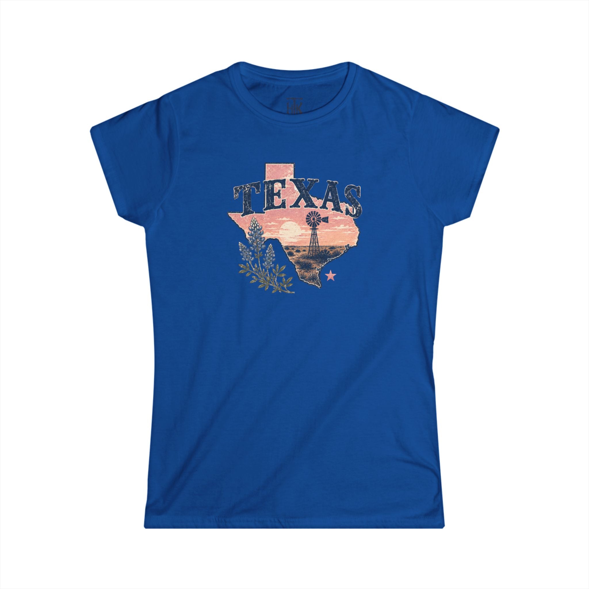 Texas Wildflower Vintage Women's Tee