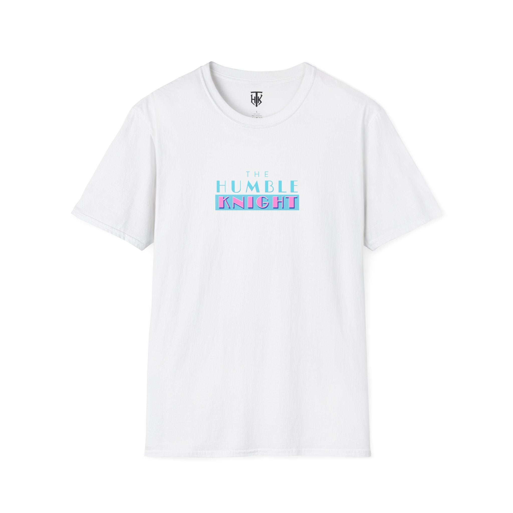 T-Shirt — "The Humble Knight" Retro Pastel Logo Tee