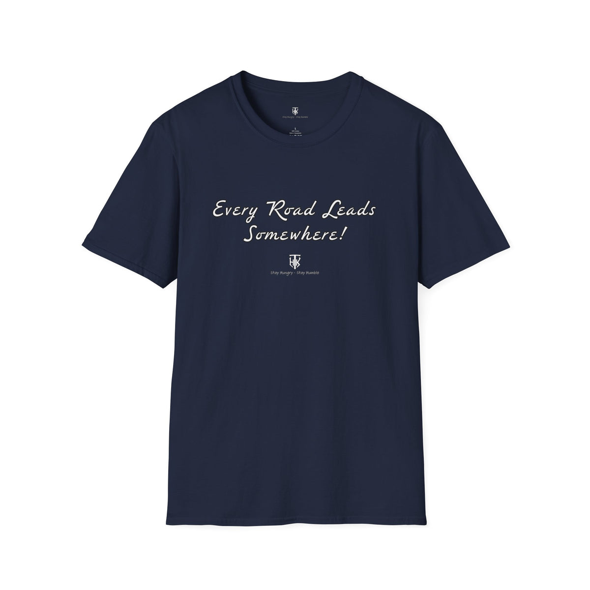 Every Road Leads Somewhere T-Shirt — Inspirational Travel Tee