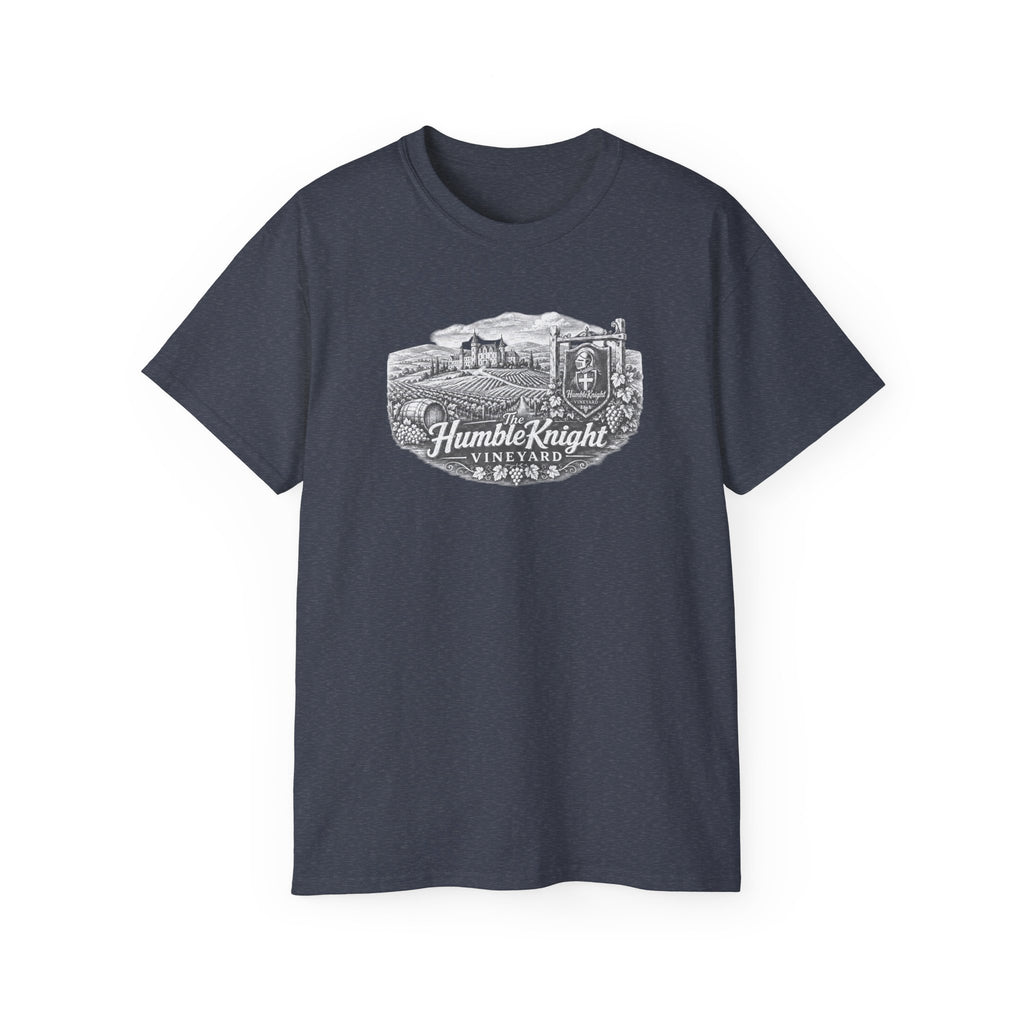 Humble Knight Vineyard Tee — Vintage Winery Graphic T-Shirt