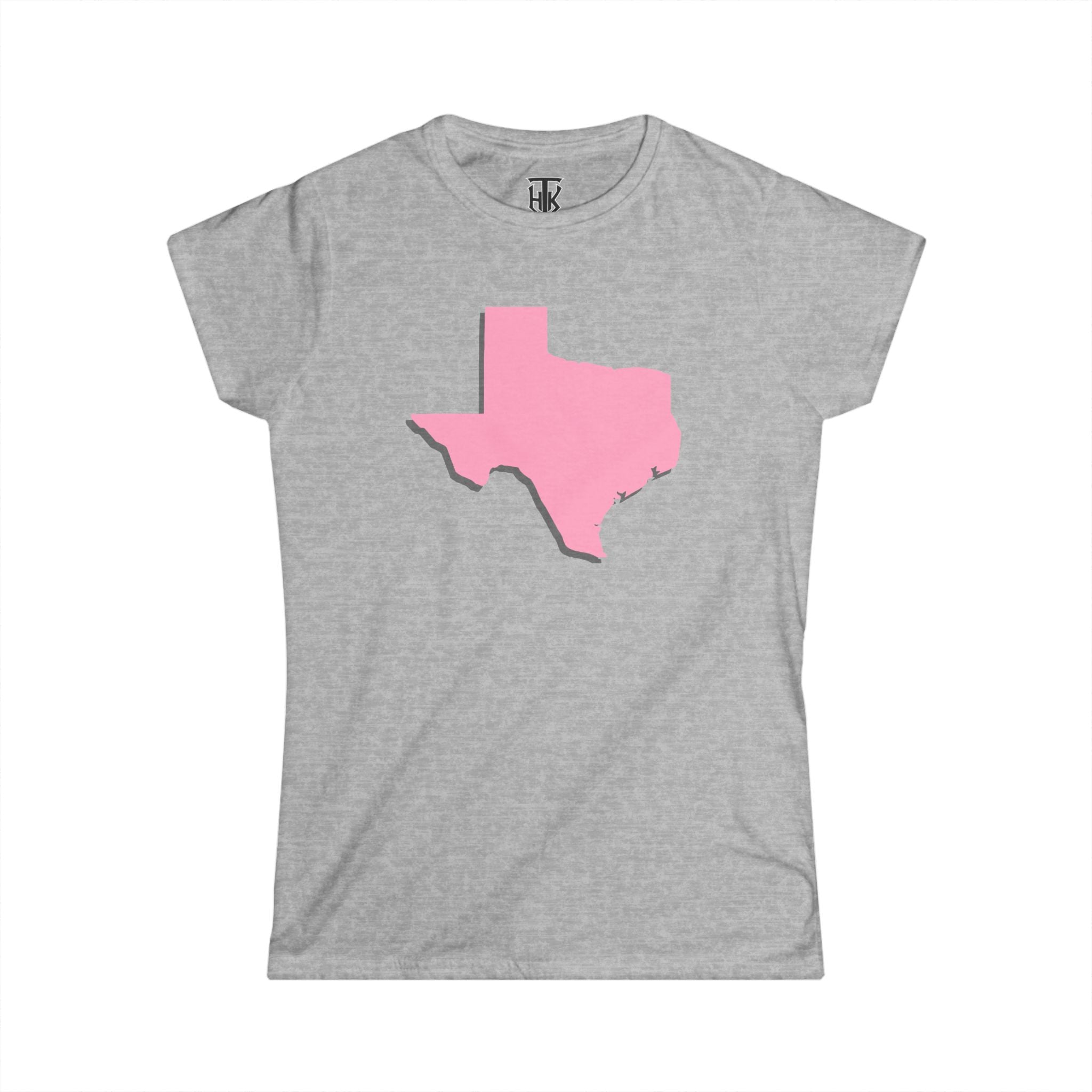 The HumbleKnight Texas Heart Tee – Pink Edition