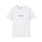 WTF! Graphic Tee — Funny Minimal Statement T-Shirt