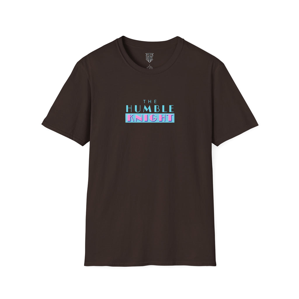 T-Shirt — "The Humble Knight" Retro Pastel Logo Tee
