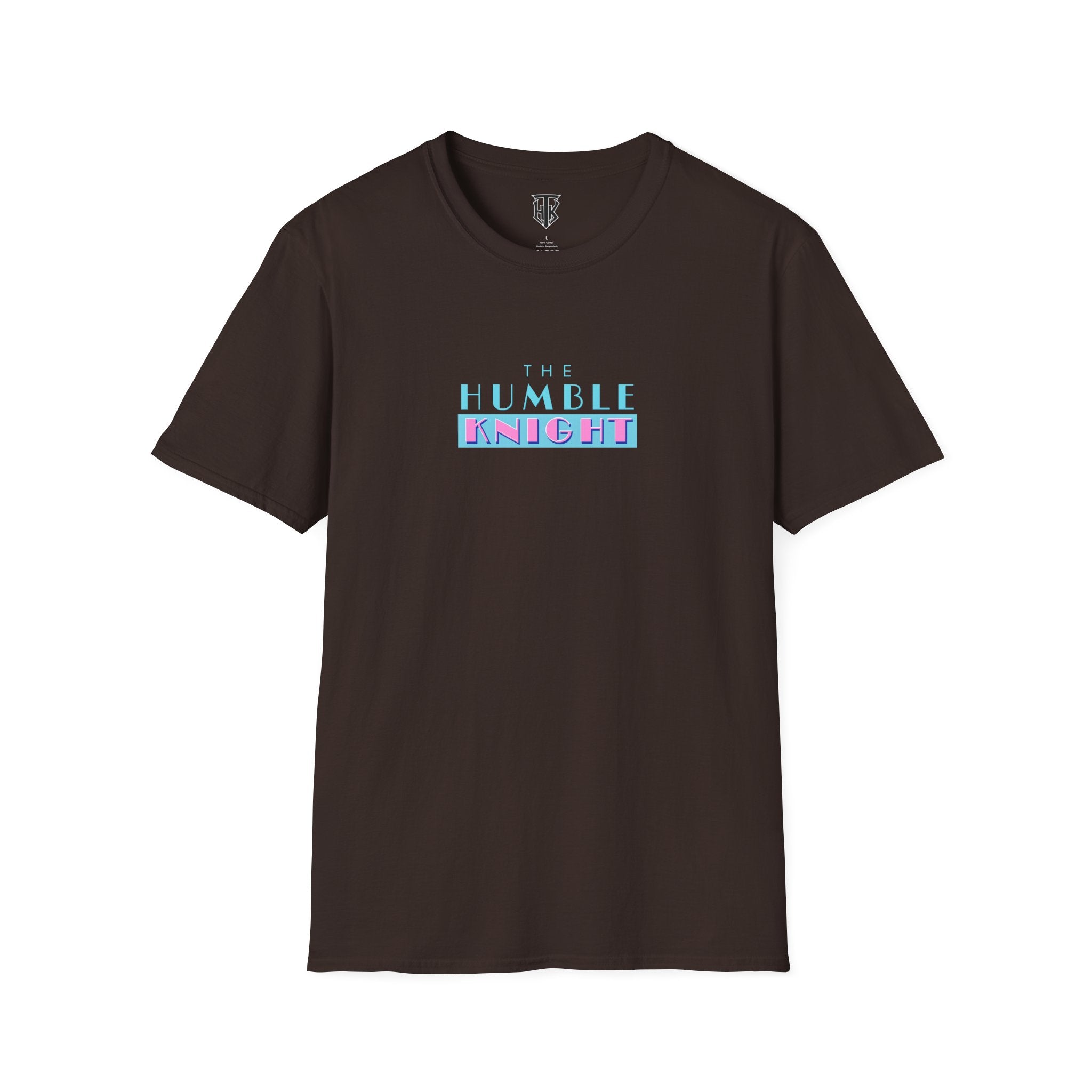T-Shirt — "The Humble Knight" Retro Pastel Logo Tee
