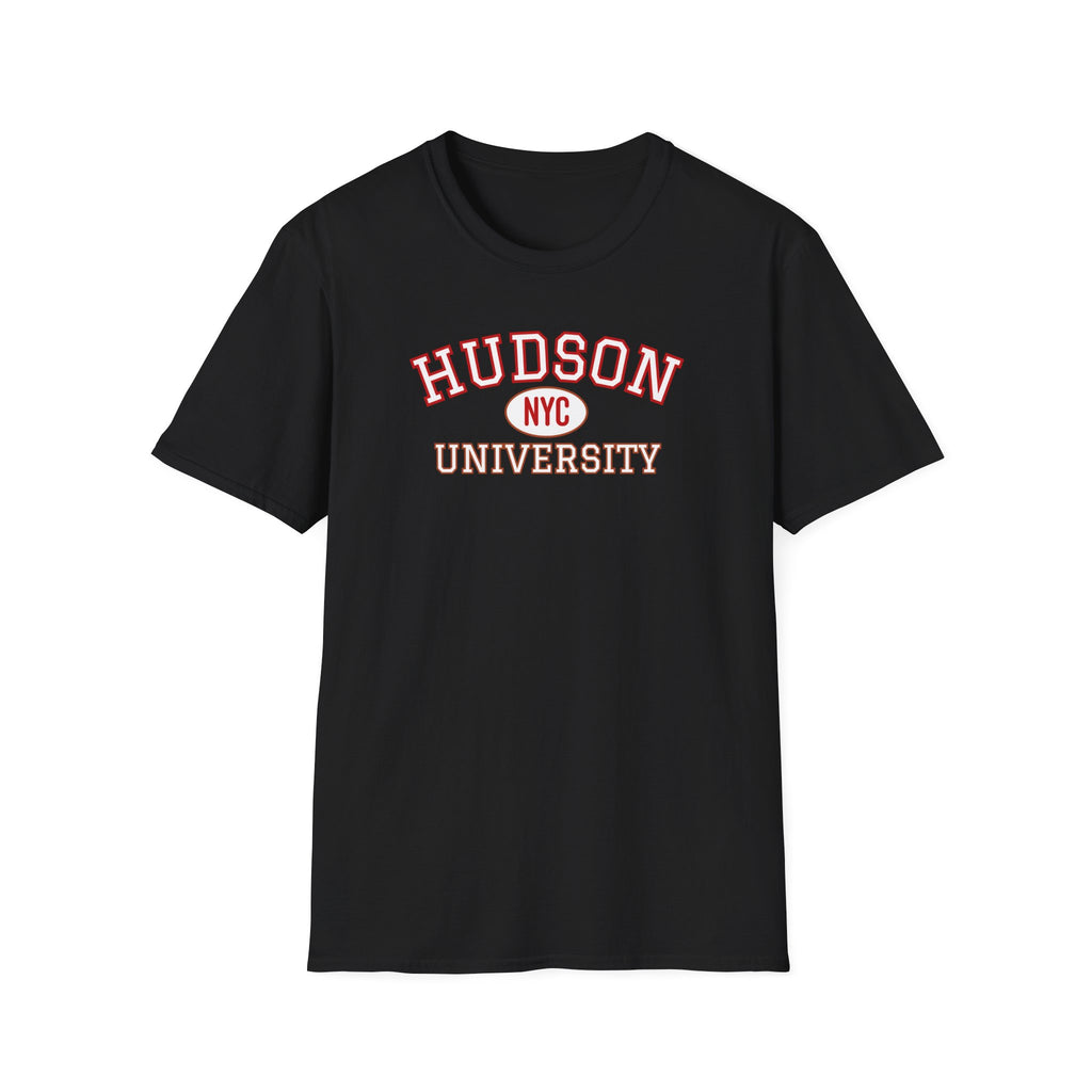 Hudson University NYC T‑Shirt — Vintage Collegiate Crew Tee