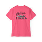 Humble Knight Surf Shop Tee - Vintage Beach Logo Cotton T-Shirt