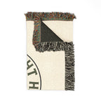 Night Hawks Ice Hockey Club Woven Blanket — Sugar Land Texas Team Throw
