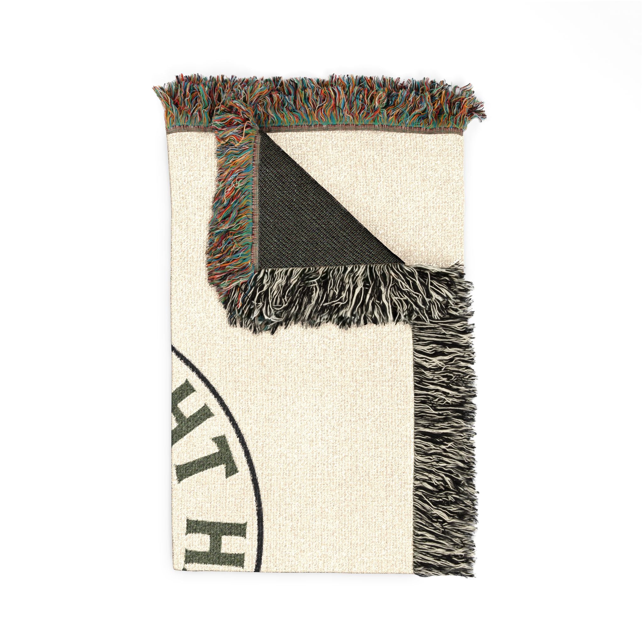 Night Hawks Ice Hockey Club Woven Blanket — Sugar Land Texas Team Throw