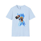 Graphic T-Shirt — Anime Girl Hammer Attack Design