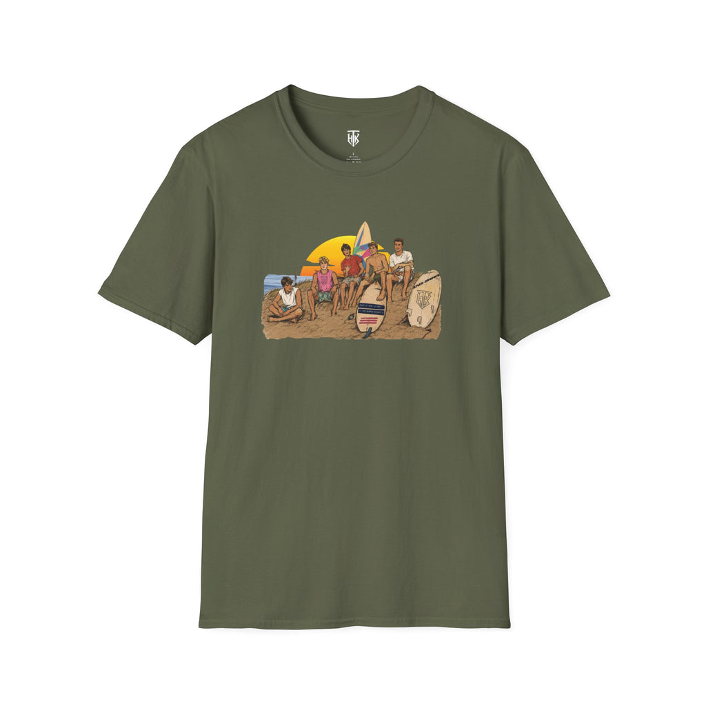 Surf Crew Graphic T-Shirt — Vintage Beach Vibes