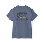 Humble Knight Surf Shop Tee - Vintage Beach Logo Cotton T-Shirt