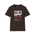 Built to Conquer Racing T-Shirt — Midnight Run Vintage Car Graphic