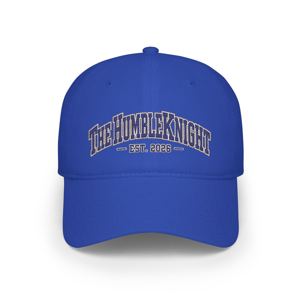 The Humble Knight Embroidered Collegiate Logo Baseball Cap