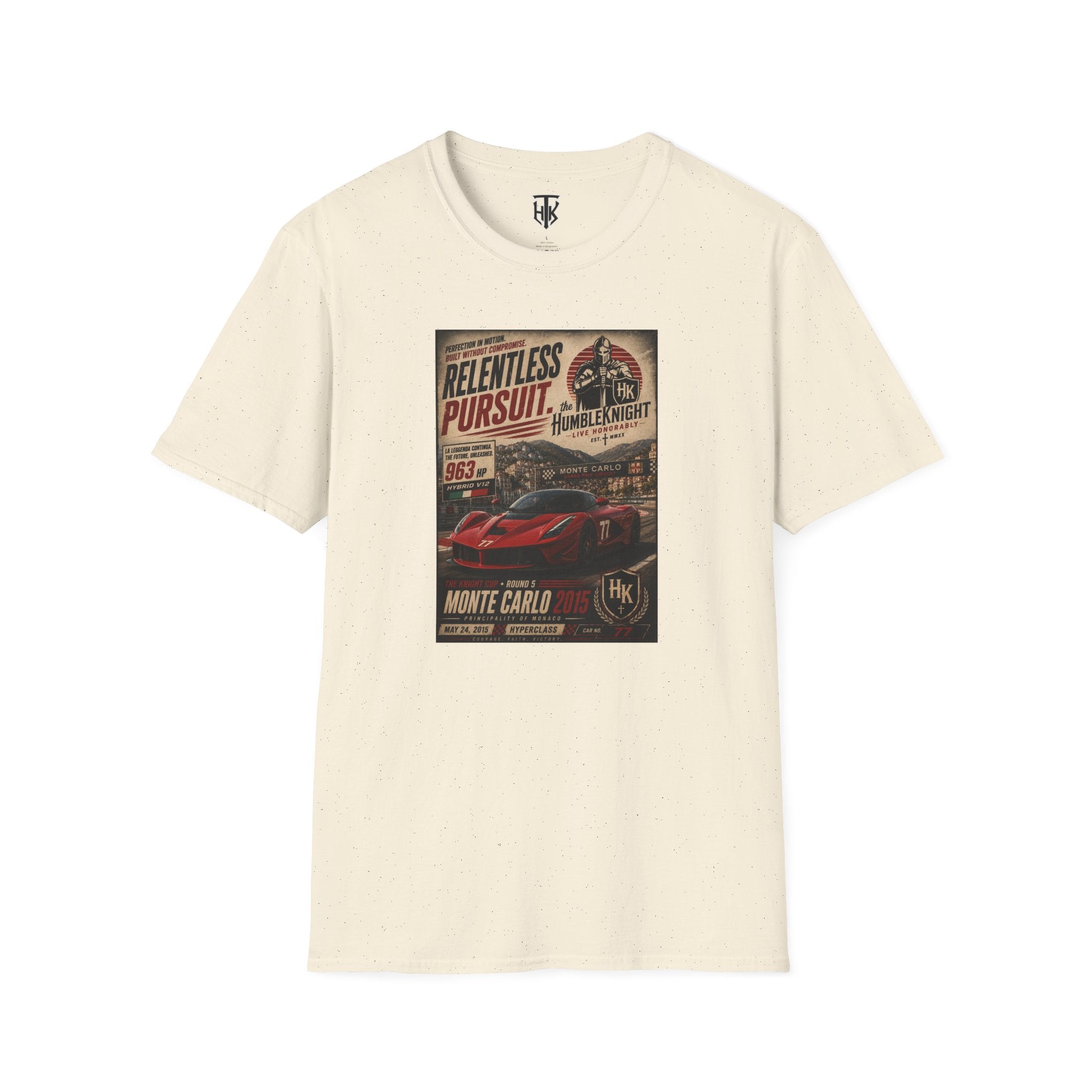 Racing Poster Tee- Italian supercar