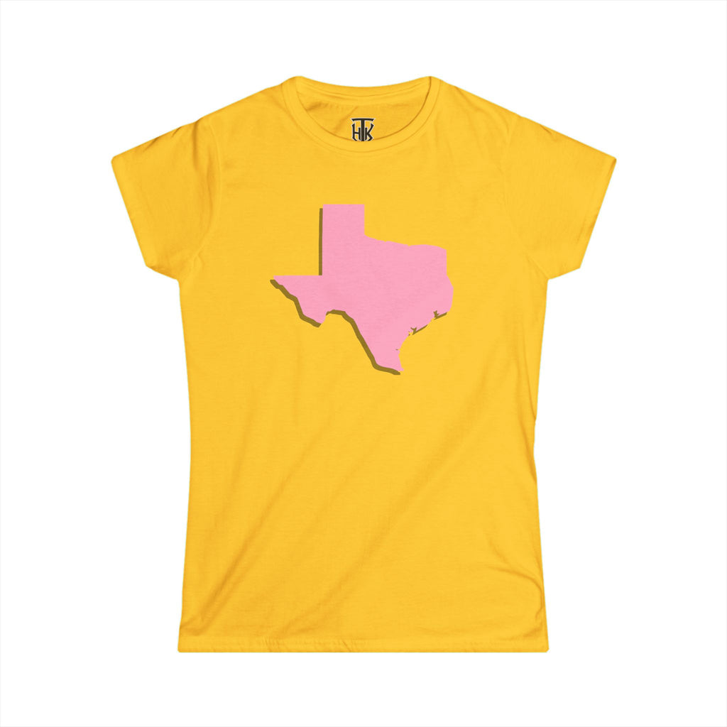 The HumbleKnight Texas Heart Tee – Pink Edition
