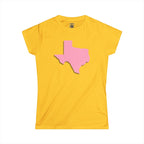 The HumbleKnight Texas Heart Tee – Pink Edition