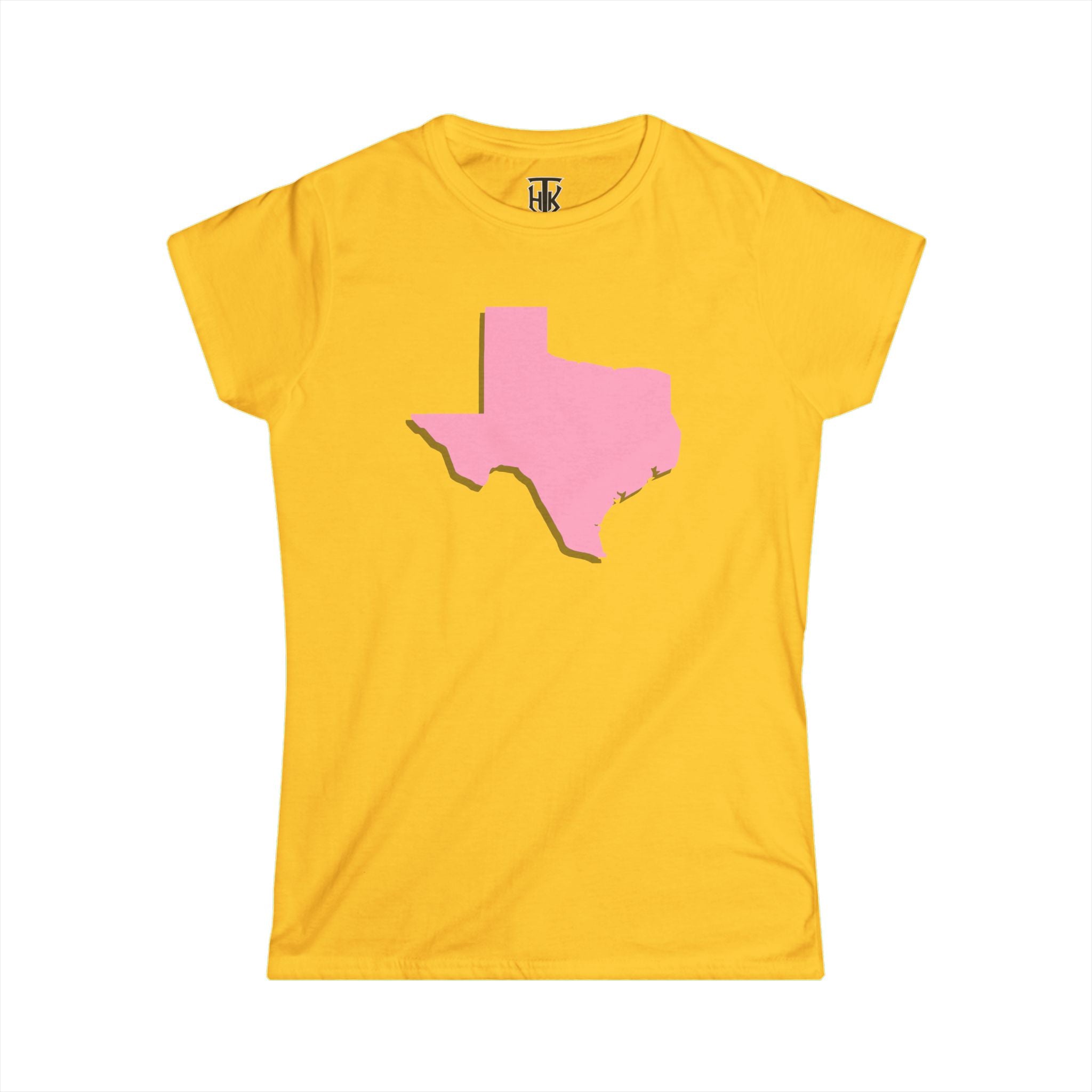 The HumbleKnight Texas Heart Tee – Pink Edition