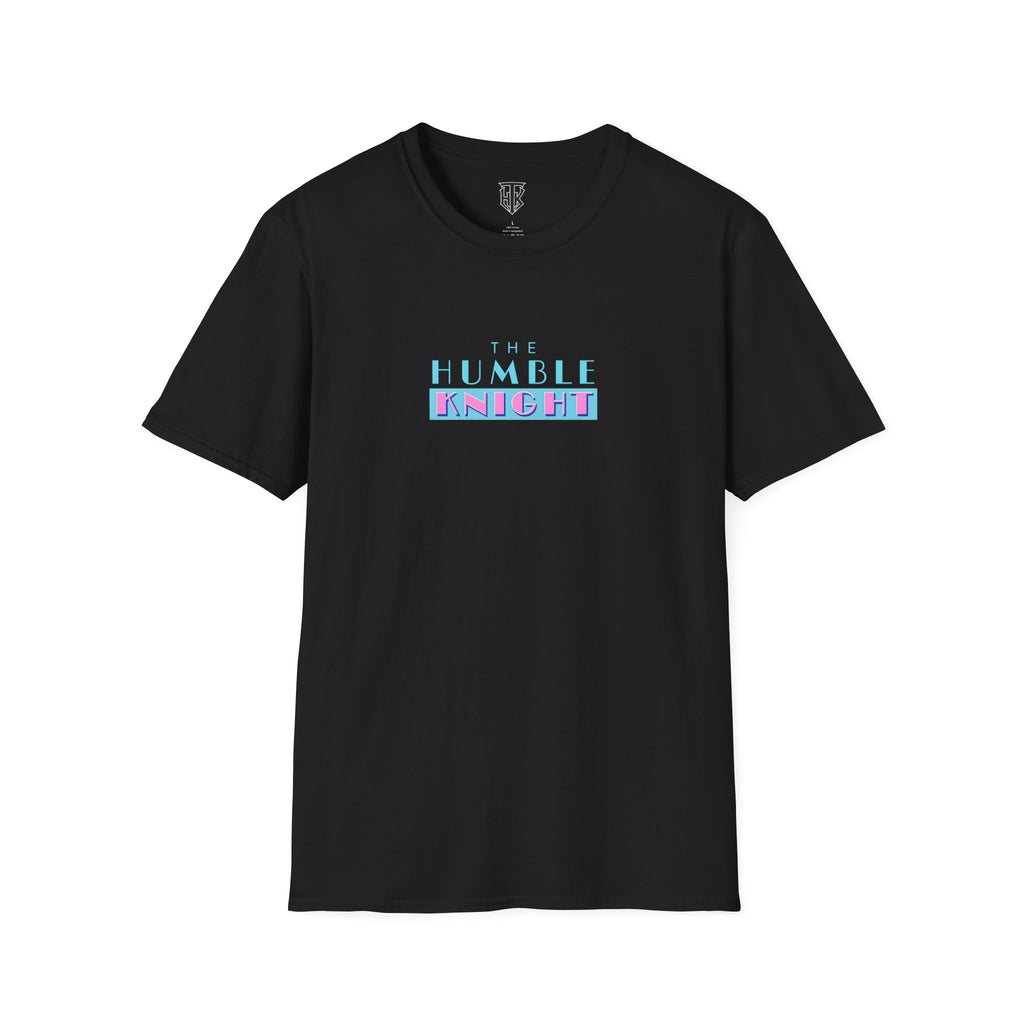 T-Shirt — "The Humble Knight" Retro Pastel Logo Tee