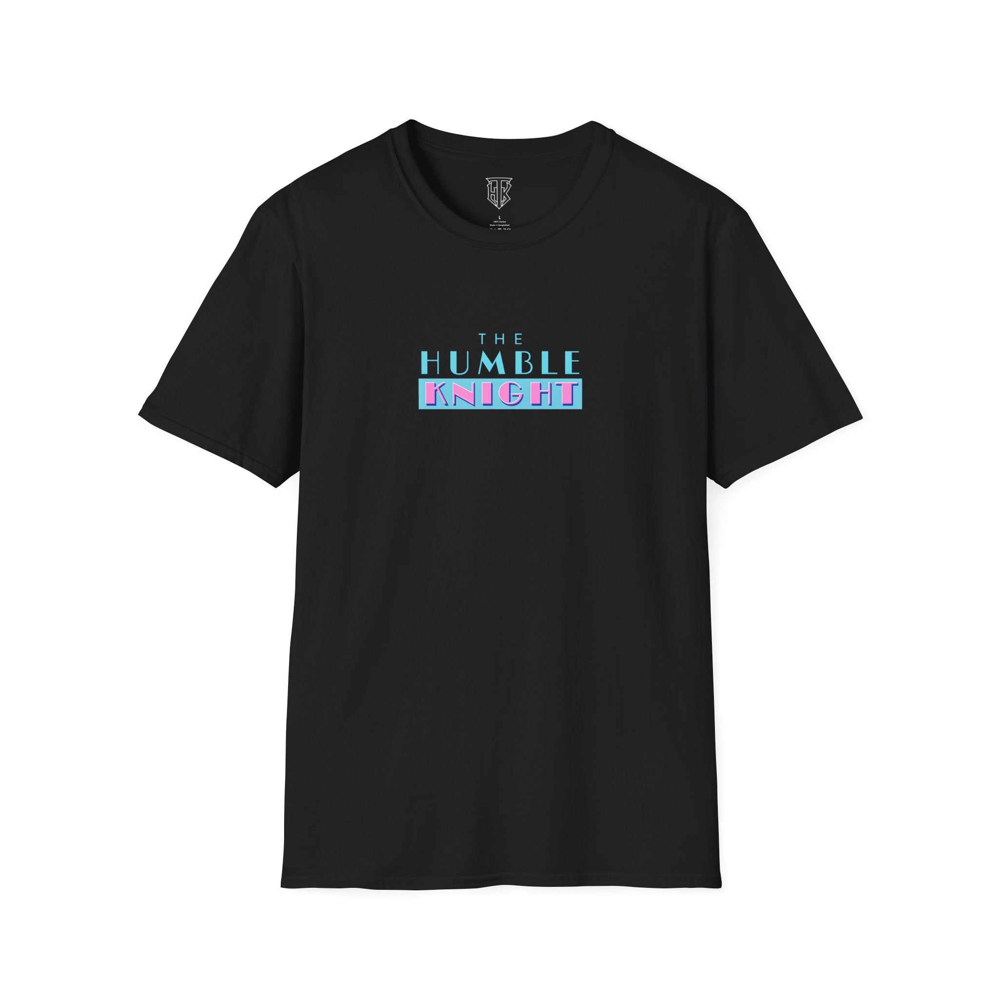T-Shirt — "The Humble Knight" Retro Pastel Logo Tee