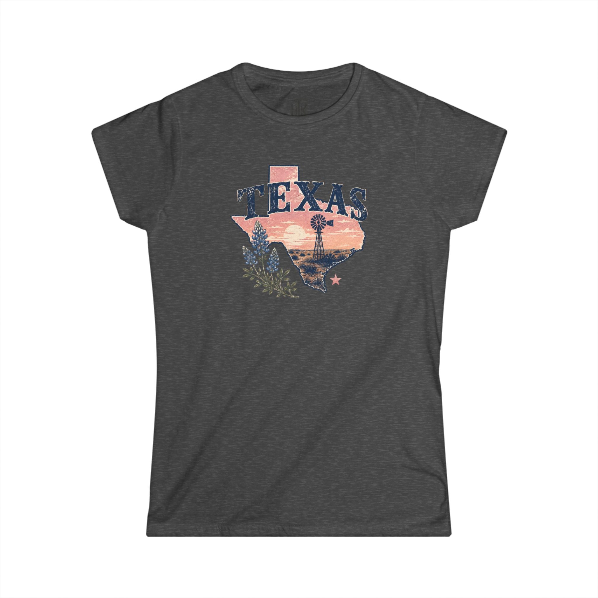 Texas Wildflower Vintage Women's Tee