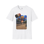 Houston Comic Hero Graphic T-Shirt – Urban Pop Art Tee | Multiple Colors