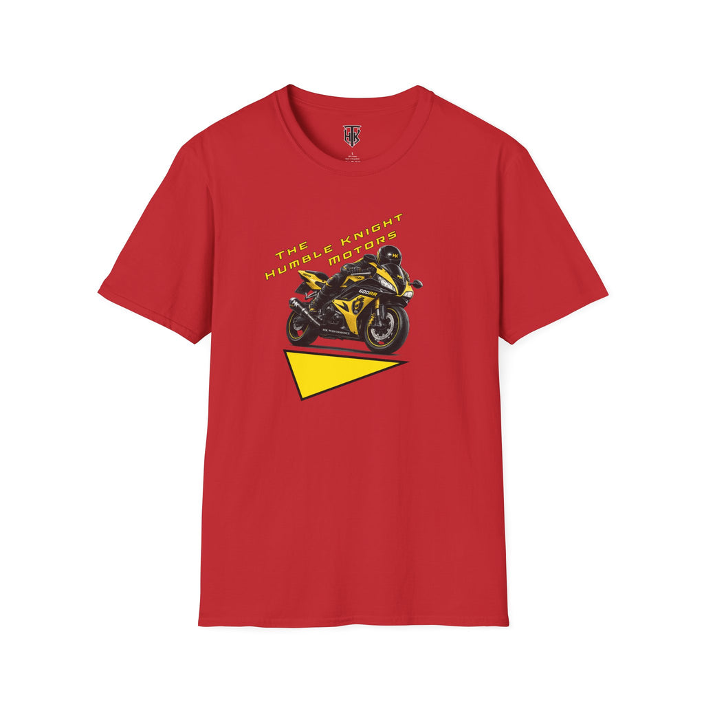 The Humble Knight Motors Yellow Sportbike Tee