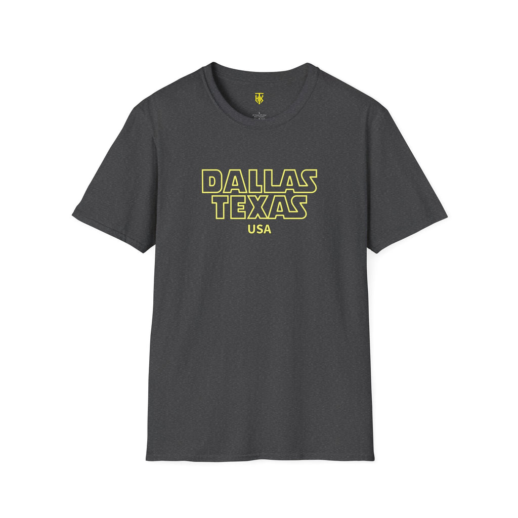 Dallas Texas USA T‑Shirt — Retro Block Letter City Tee
