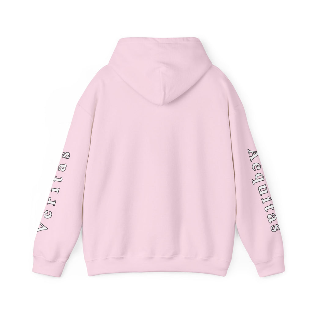 Veritas Aequitas "In Nomine Patris, et Filii, et Spiritus Sancti" Sleeve Scripture Pullover