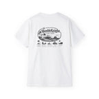 Humble Knight Surf Shop Tee - Vintage Beach Logo Cotton T-Shirt