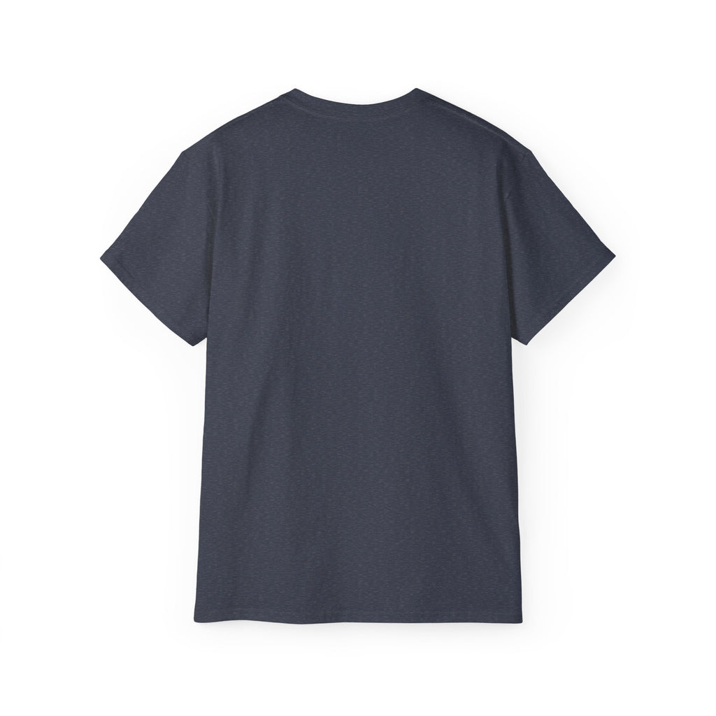 Shield Monogram Tee — Elegant Metallic Initials Graphic T-Shirt
