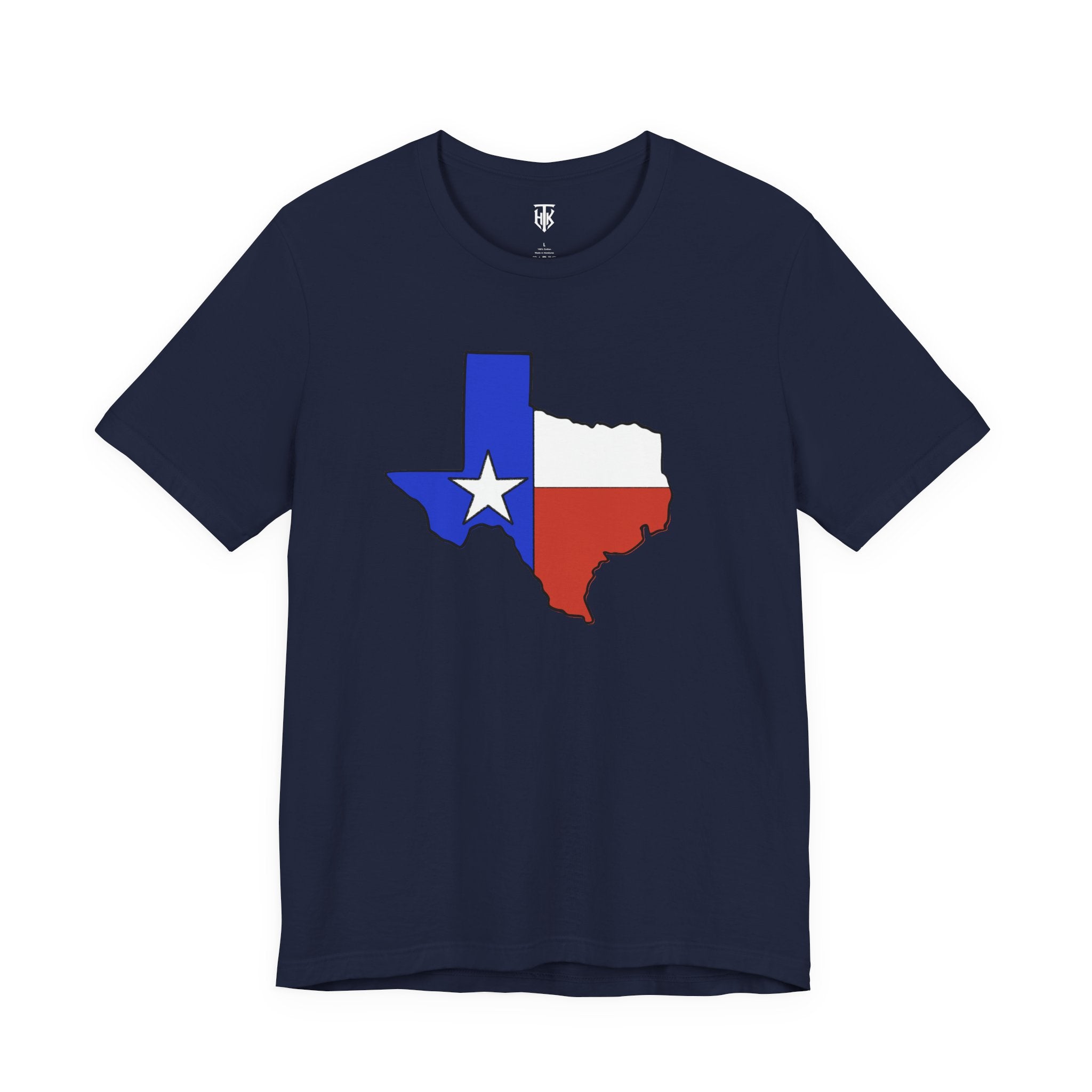 Texas Flag Map T-Shirt — Lone Star State Pride Tee