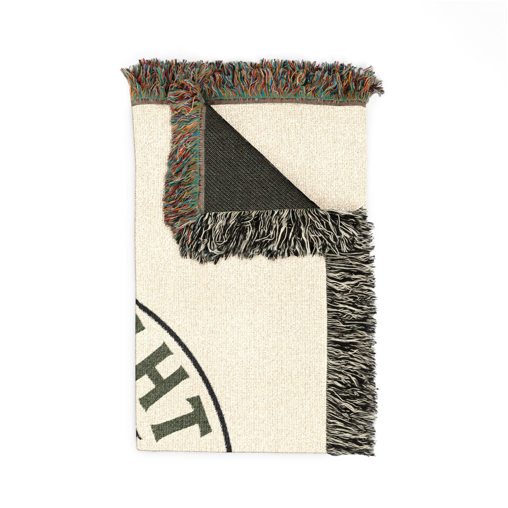 Night Hawks Ice Hockey Club Woven Blanket — Sugar Land Texas Team Throw