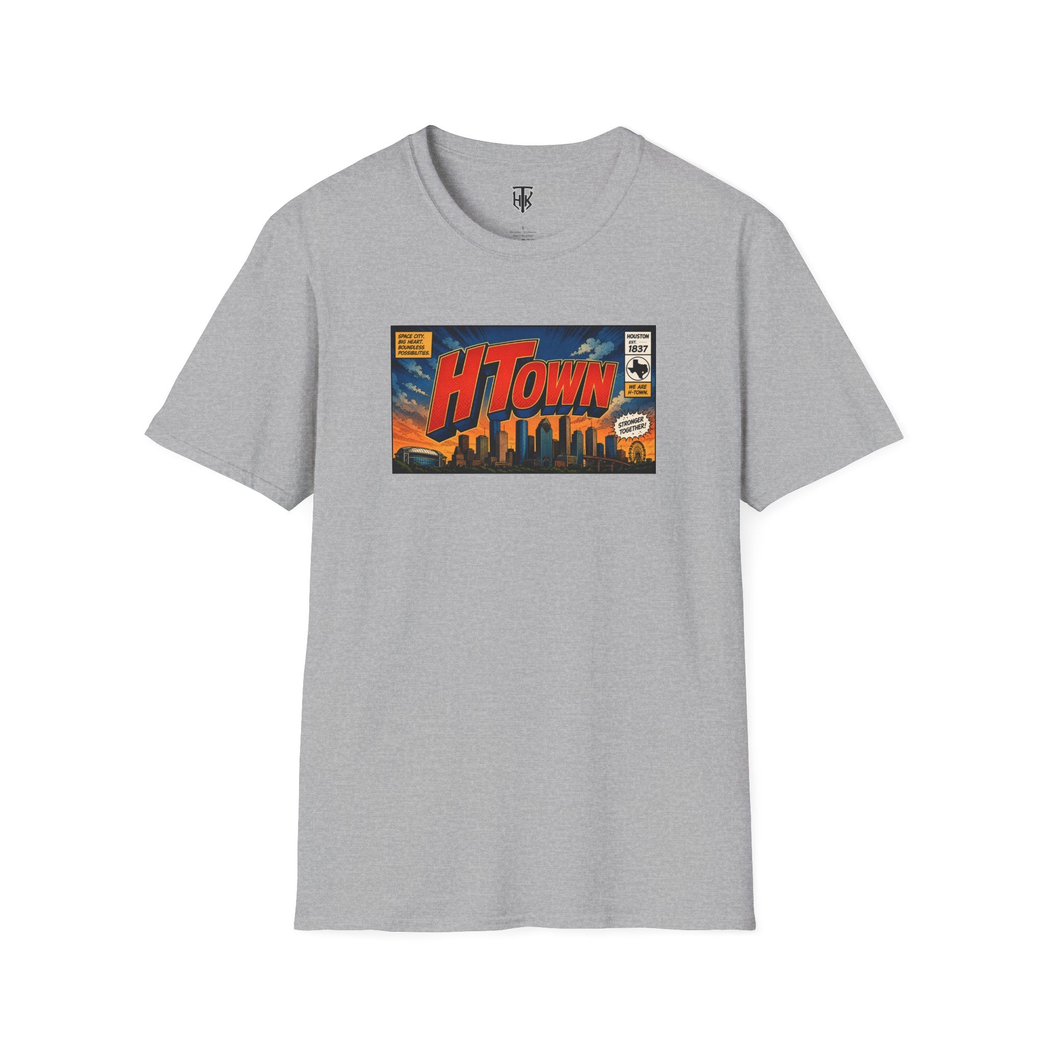 H-Town Comic Skyline Tee