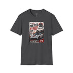 Racing Tee - "Pure Speed. No Excuses." Vintage Race Car Graphic T-Shirt