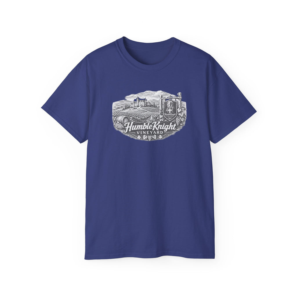 Humble Knight Vineyard Tee — Vintage Winery Graphic T-Shirt