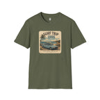 The HumbleKnight Surf Trip 1986 T-Shirt — Vintage Beach Surfboard Retro Vacation Tee