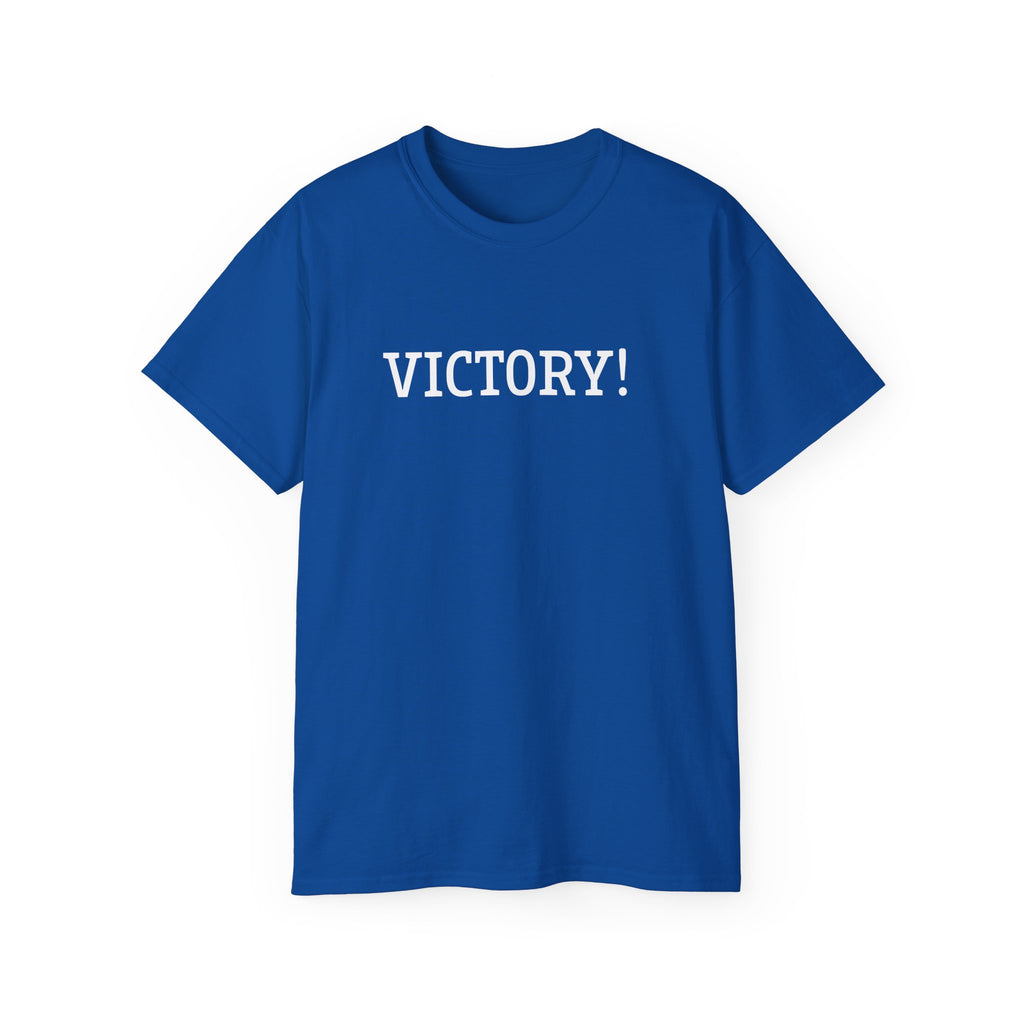 Victory! Graphic Tee - Bold Motivational Cotton T-Shirt