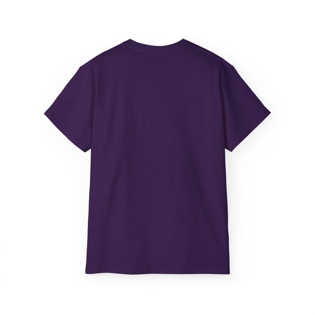 Shield Monogram Tee — Elegant Metallic Initials Graphic T-Shirt