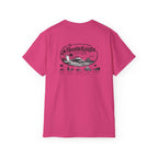 Humble Knight Surf Shop Tee - Vintage Beach Logo Cotton T-Shirt