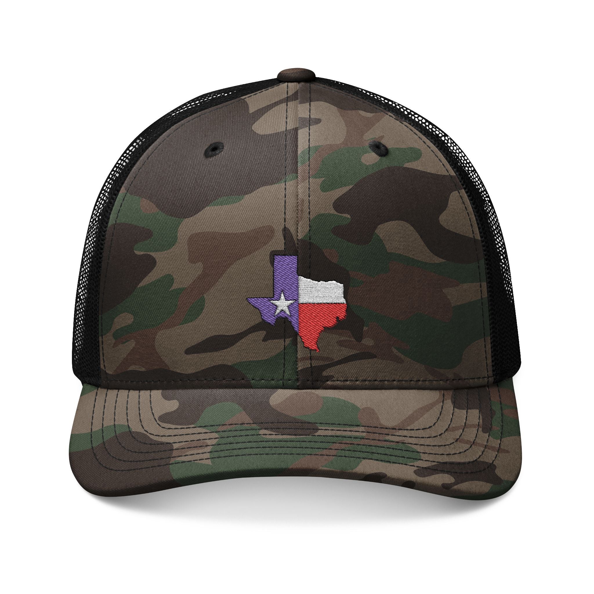 Camouflage Trucker Hat (Embroidery)