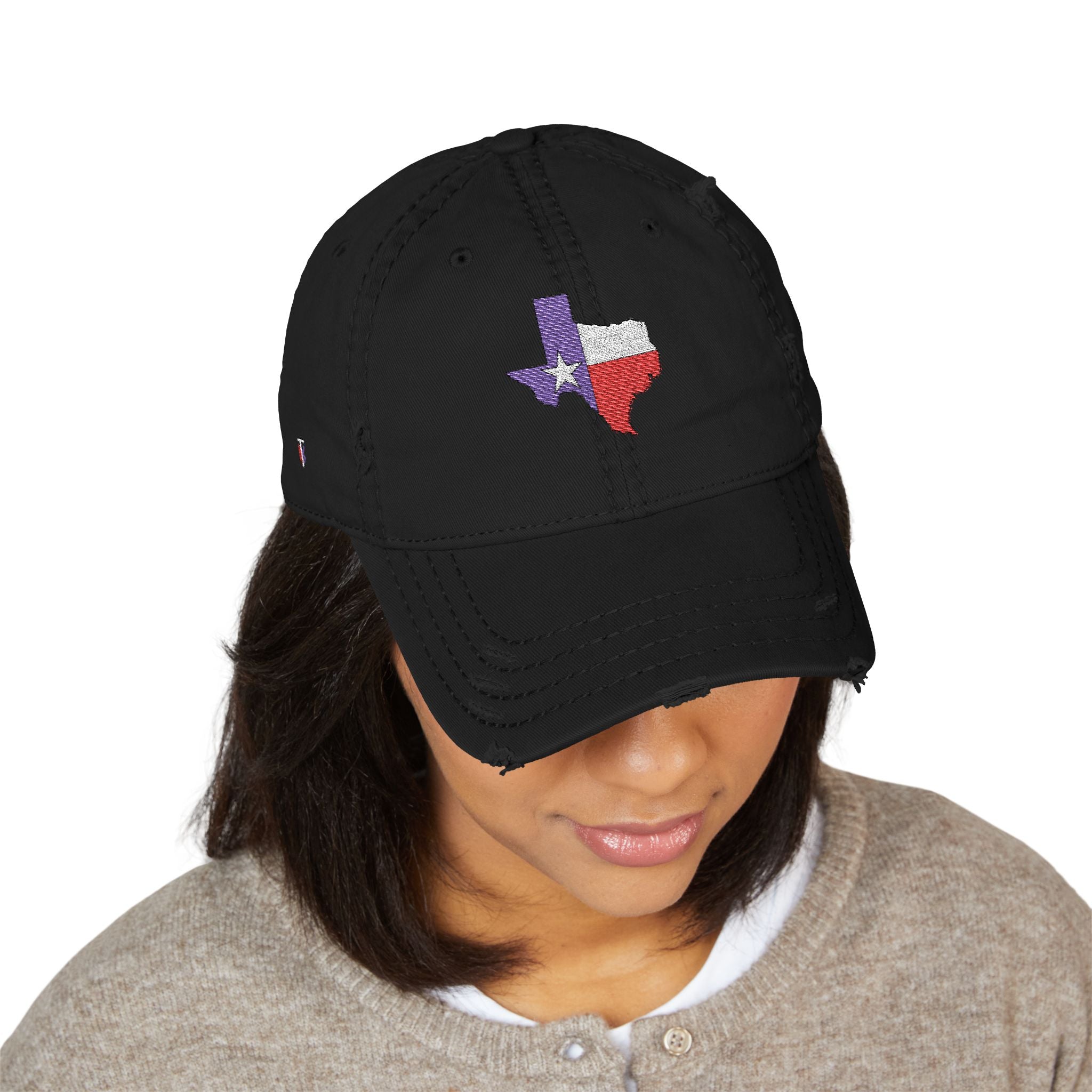 Distressed Dad Hat (Embroidery)