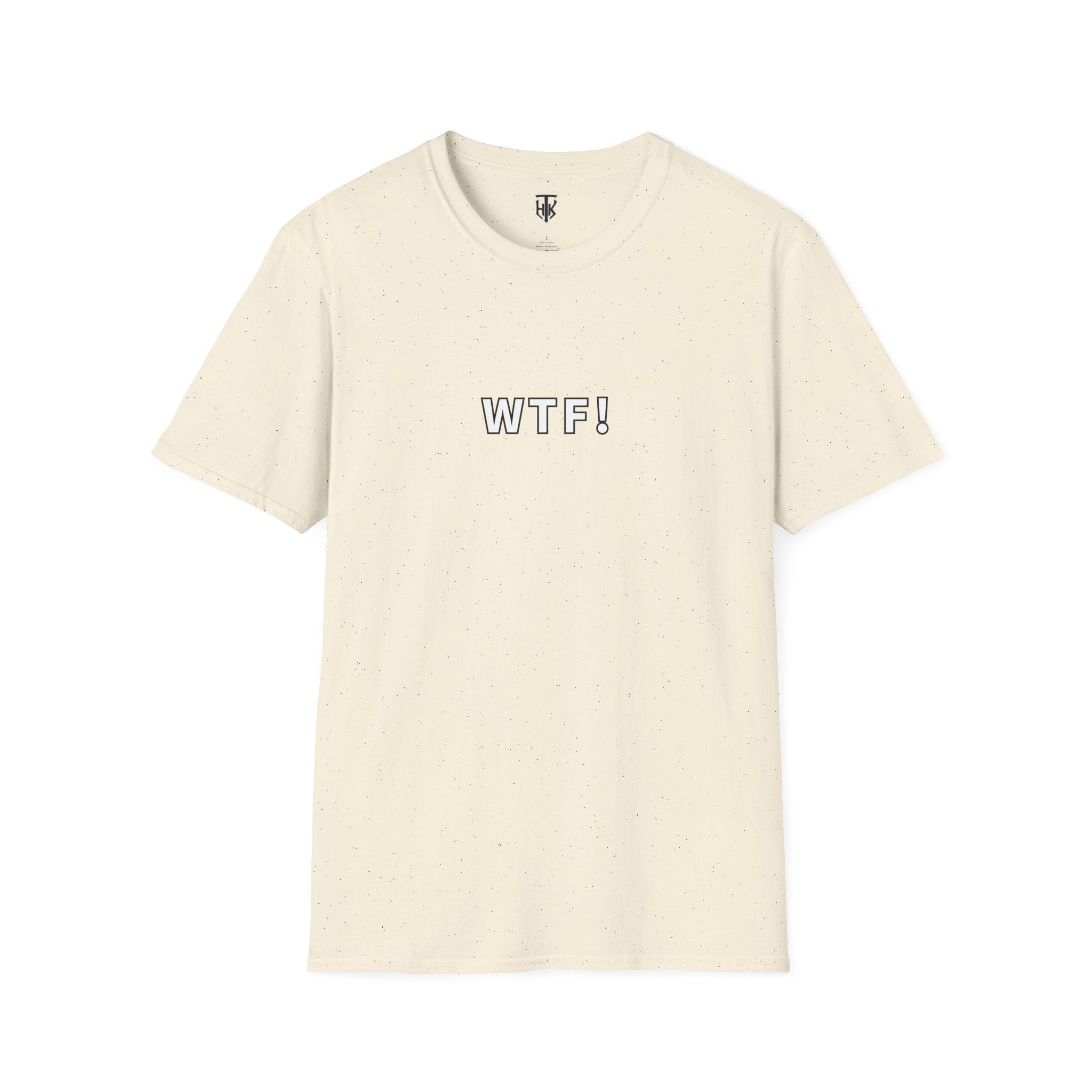 WTF! Graphic Tee — Funny Minimal Statement T-Shirt