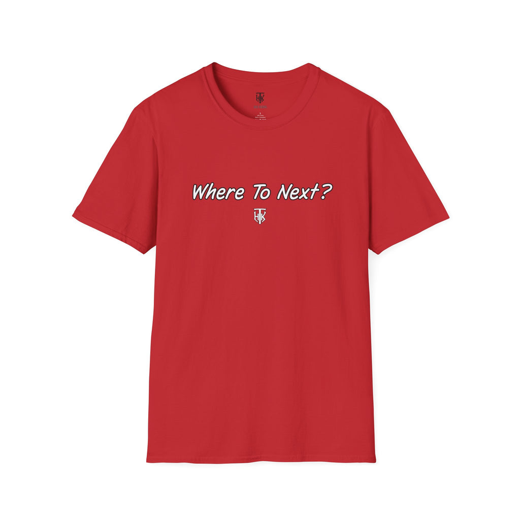 Where To Next? Travel T-Shirt – Adventure Tee for Explorers