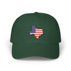 Texas Flag Dad Cap – American USA Lone Star Baseball Hat