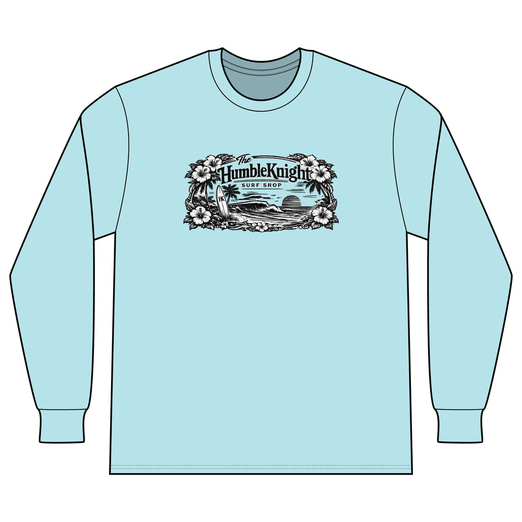 The HumbleKnight Surf Shop Hawaiian Edition Long Sleeve Tee