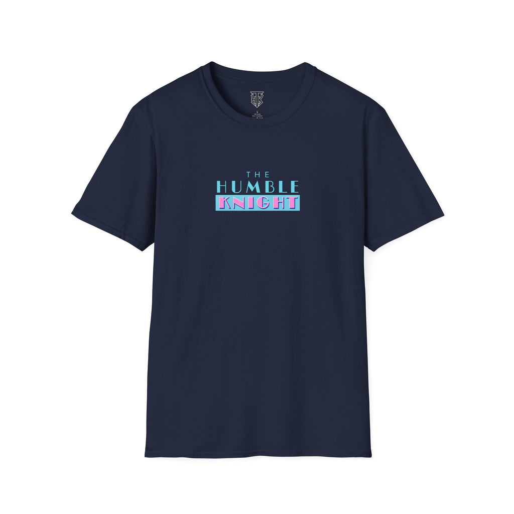 T-Shirt — "The Humble Knight" Retro Pastel Logo Tee