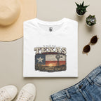 Texas Vintage Flag T-Shirt — The Lone Star State Retro Sunset Design