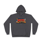 Houston Skyline Hoodie — Vintage Comic Book Design